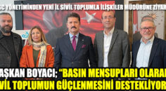 DGC Yönetiminden Yeni İl Sivil Toplumla İlişkiler Müdürüne Ziyaret