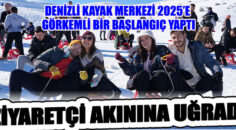 Denizli Kayak Merkezi 2025’e görkemli bir başlangıç yaptı