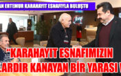 BAŞKAN ERTEMUR KARAHAYIT ESNAFIYLA BULUŞTU