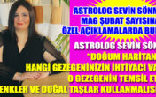 ASTROLOG SEVİN SÖNMEZ “DOĞUM HARİTANIZDA HANGİ GEZEGENİNİZİN İHTİYACI VARSA O GEZEGENİN TEMSİL ETTİĞİ RENKLER VE DOĞAL TAŞLAR KULLANMALISINIZ.”