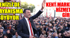 Denizli’de dayanışma büyüyor Kent Market hizmete girdi