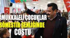 PAMUKKALELİ ÇOCUKLAR SÖMESTİR ŞENLİĞİNDE COŞTU