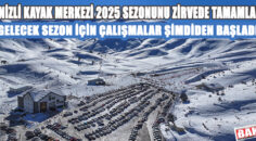 Denizli Kayak Merkezi 2025 sezonunu zirvede tamamladı