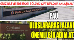 PAÜ Uluslararası Alanda Önemli Bir Adım Attı