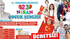 PAMUKKALE’DE 23 NİSAN COŞKUSU BAŞLIYOR