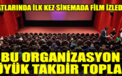 Minik kalpler 23 Nisan’da sinemayla tanıştı