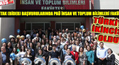 TÜBİTAK (BİDEB) Başvurularında PAÜ İnsan ve Toplum Bilimleri Fakültesi Türkiye İkincisi Oldu