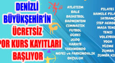 Denizli Büyükşehir’in ücretsiz spor kurs kayıtları başlıyor