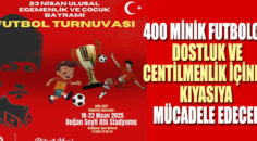 400 minik sporcu futbol turnuvasında buluşuyor