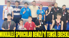 PAMUKKALELİ SPORCULAR DENİZLİ’Yİ TEMSİL EDECEKLER