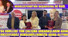 MERKEZEFENDİ BELEDİYESİ’NE 2 ÖDÜL