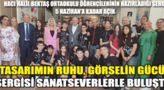 Hacı Halil Bektaş Ortaokulu öğrencileri’nden sergi