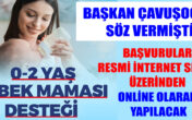 Denizli Büyükşehir’den bebeklere mama desteği