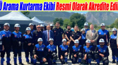 PAÜ Arama Kurtarma Ekibi Resmi Olarak Akredite Edildi