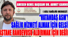 AİLE HEKİMLERİNDEN MHRS TEPKİSİ