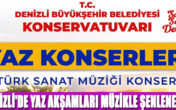 Denizli’de yaz akşamları müzikle şenlenecek