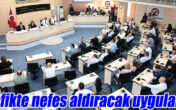 Denizli’de toplu taşımaya özel şerit geliyor