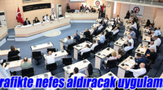 Denizli’de toplu taşımaya özel şerit geliyor