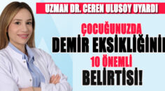 ÇOCUĞUNUZDA DEMİR EKSİKLİĞİNİN 10 ÖNEMLİ BELİRTİSİ