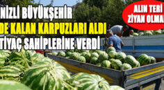 Alın teri ziyan olmadı, sofralara ulaştı