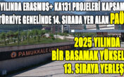 PAÜ Uluslararasılaşmada Sınırları Aşıyor