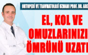 EL, KOL VE OMUZLARINIZIN ÖMRÜNÜ UZATIN!