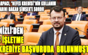CHP’li Arpacı, “Nefes Kredisi”nin kullanım detaylarını Bakan Şimşek’e sordu