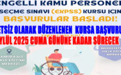 Büyükşehir’in EKPSS kursu için başvurular başladı