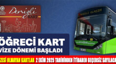 Denizli Öğrenci Kartı vize işlemleri başladı