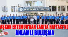 Başkan Ertemur’dan Zabıtaya ÖVGÜ