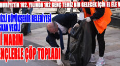 Cumhuriyetin 102. yılında 102 genç temiz bir gelecek için el ele verdi