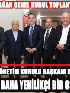 DENİZLİ OSB’DE 24. OLAĞAN GENEL KURUL TOPLANTISI GERÇEKLEŞTİRİLDİ