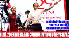 Denizli, 29 Ekim’e kadar Cumhuriyet Ruhu ile Yaşayacak
