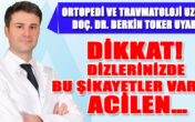 DİKKAT! DİZLERİNİZDE BU ŞİKAYETLER VARSA, ACİLEN…