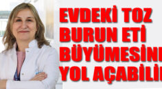 Evdeki toz burun eti büyümesine yol açabilir