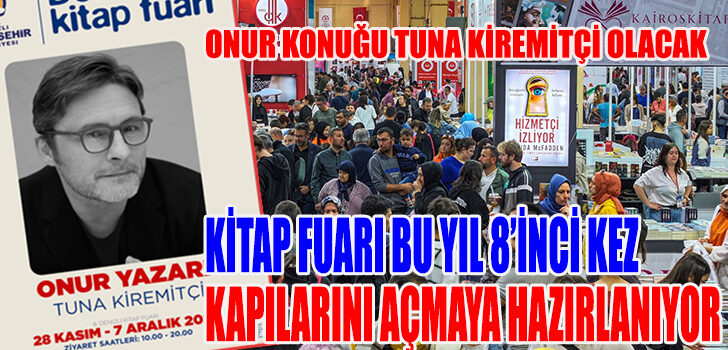 Kitap Fuarı bu yıl 8’inci kez kapılarını açmaya hazırlanıyor