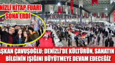 DENİZLİ KİTAP FUARI SONA ERDİ