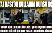GÖRME ENGELLİLER İÇİN Beyaz Baston Kullanım kursu açıldı