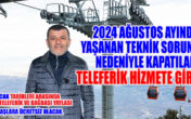 Denizli Teleferik huzur ve güvenle hizmete giriyor
