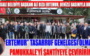 Pamukkale Belediye Başkanı Ali Rıza Ertemur, Denizli basınıyla buluştu.