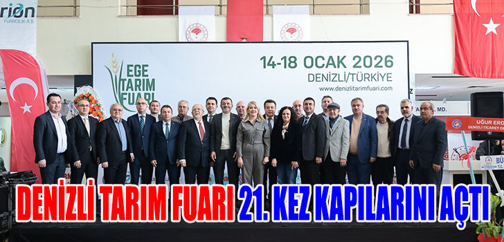 DENİZLİ TARIM SERA HAYVANCILIK FUARI AÇILDI DENİZLİ TARIM SERA HAYVANCILIK FUARI AÇILDI