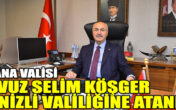 DENİZLİ’YE YENİ VALİ