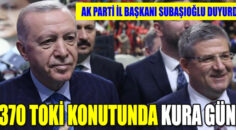 DENİZLİ’DE TOKİ KONUTLARINDA KURA GÜNÜ