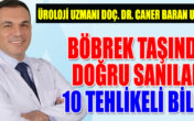 BÖBREK TAŞINDA DOĞRU SANILAN 10 TEHLİKELİ BİLGİ!
