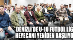 Denizli’de U-10 Futbol Ligi heyecanı yeniden başlıyor