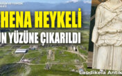 ATHENA HEYKELİ GÜN YÜZÜNE ÇIKARILDI