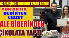 KALE BİBERİNDEN ÇİKOLATA YAPTI