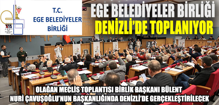 Ege’nin Yerel Yönetim Zirvesi Denizli’de gerçekleştirilecek