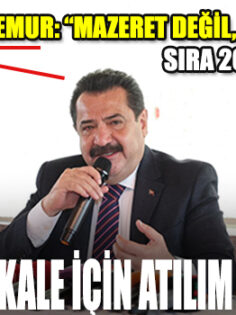 BAŞKAN ERTEMUR: “MAZERET DEĞİL, HİZMET ÜRETTİK; SIRA 2026 VİZYONUNDA!”