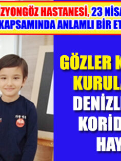 Vizyongöz Hastanesi, 23 Nisan Çocuk Bayramı kapsamında anlamlı bir etkinliğe imza attı